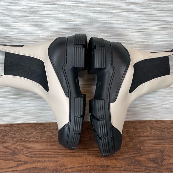 GANNI Waterproof Recycled Rubber City Boot In Brazilian Sand Size 7 EU37 - Picture 14 of 15